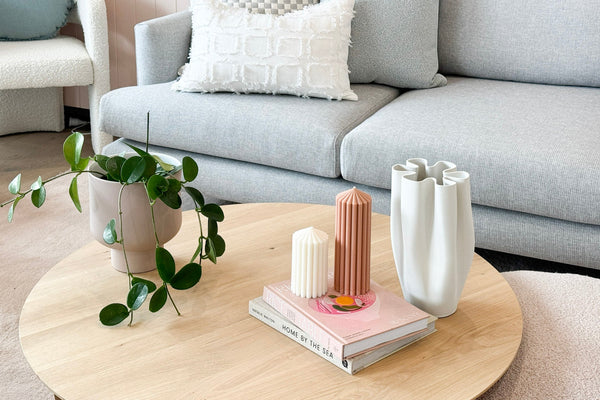 Coffee Table Object Vignettes