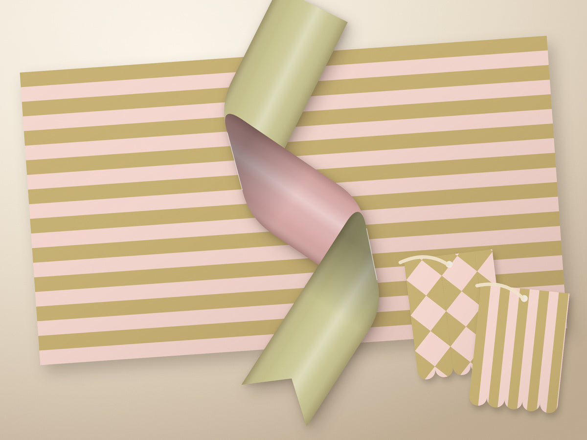 Chartreuse & blush