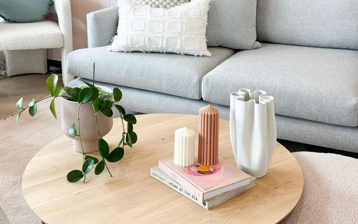 Coffee Table Object Vignettes