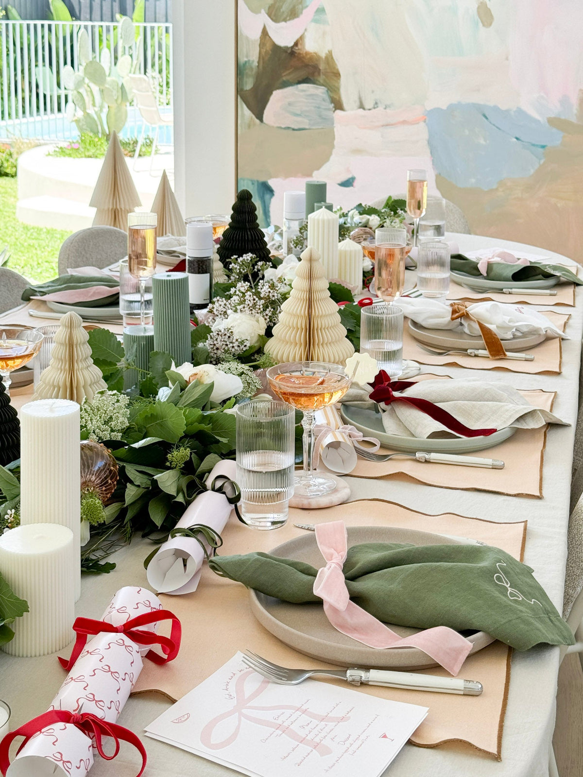 Christmas Table Styling