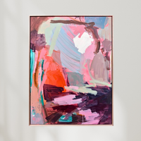 Prudence Demarchi Fine Art Canvas Print - She Dreams In Colour