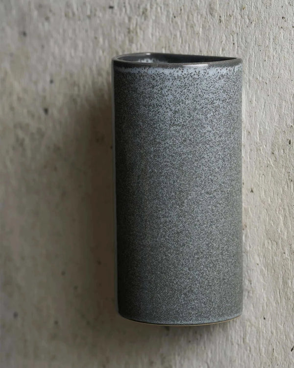 Robert Gordon Curve ceramic wall light, storm | Norsu Interiors