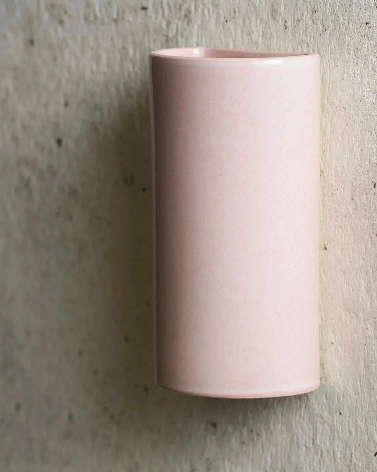 Robert Gordon Interiors Wall Sconce Robert Gordon Curve Ceramic Wall Light - Rose Quartz
