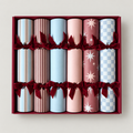 norsu STUDIO Christmas Crackers, Blue/Blush/Burgundy – Set of 6