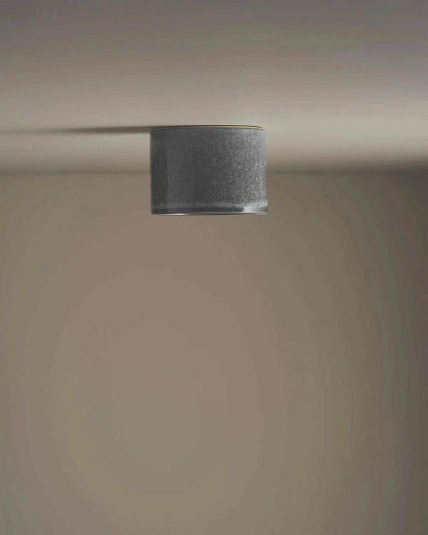 Robert Gordon Short Cylinder ceiling light, storm | Norsu Interiors