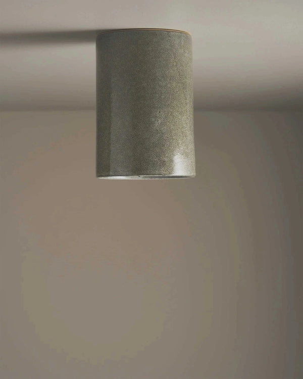 Robert Gordon Tall Cylinder ceiling light, rivergum | Norsu Interiors
