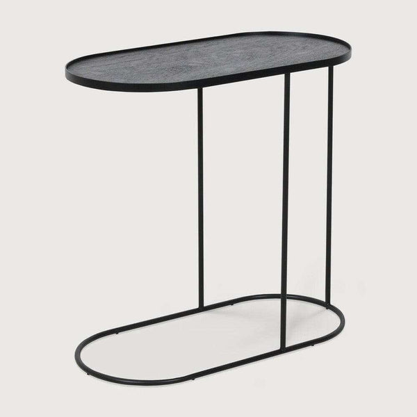 Ethnicraft Tray Side Table, Black | Norsu Interiors