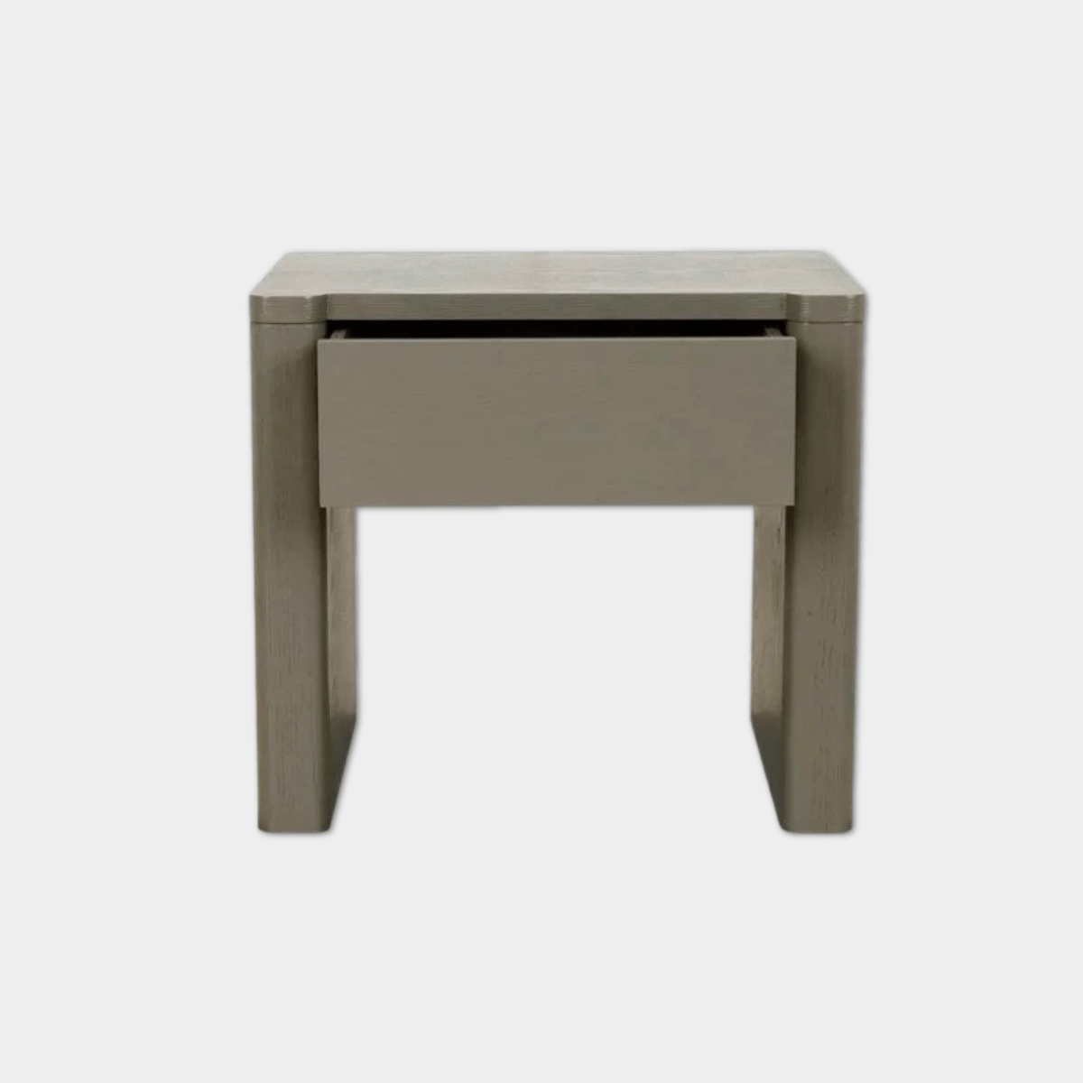Globe West Bedside Tables GlobeWest August 1 Drawer Bedside - Snowgum