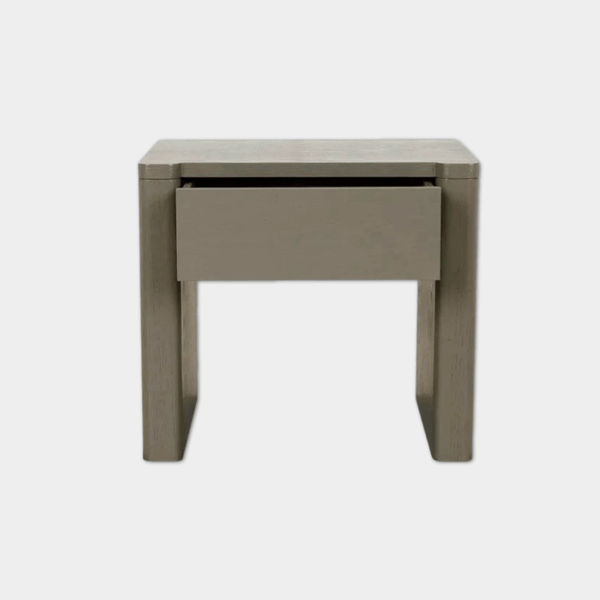 GlobeWest August 1 Drawer Bedside, Snowgum | Norsu Interiors