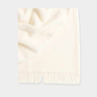 Weave Home Blankets & Throws Weave Home Nevis Lambswool Throw - Snow