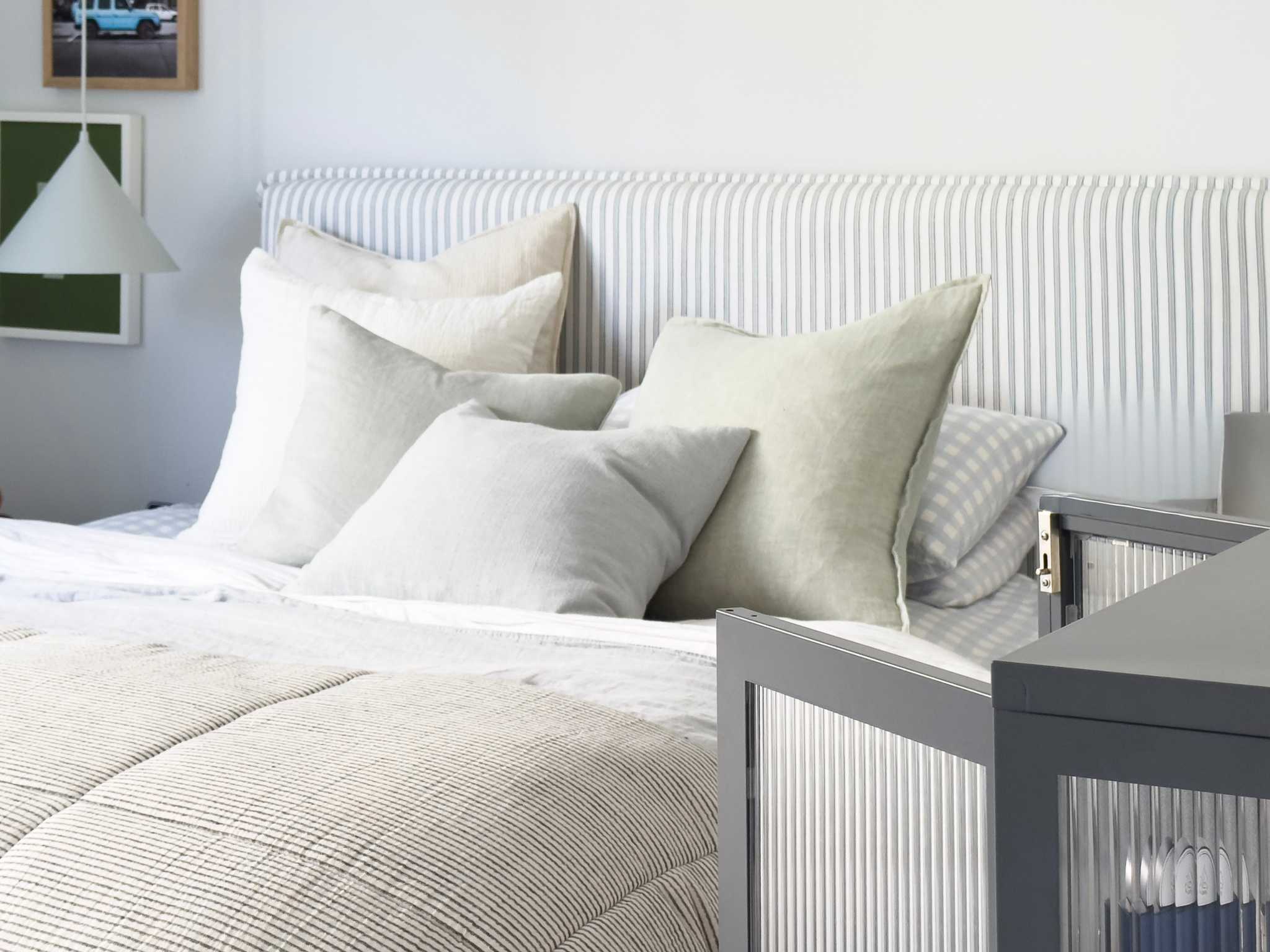 Mustard Made Locker The Mixer powder-coated steel with fluted glass doors and medallion handles