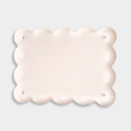 norsu STUDIO Scalloped Magnetic Photo Frame, Blush Background (Fits our 18.5 x 24.7 cm prints