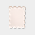 norsu STUDIO Scalloped Magnetic Photo Frame, Blush Background (Fits 6 x 4 and 5 x 7")