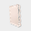 norsu Studio scalloped magnetic photo frame with blush background and 2.5 cm depth, designed in Melbourne for easy photo swaps and stylish display