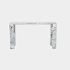 Globe West Console GlobeWest Atlas Slab Console Table - Natural Ocean Marble