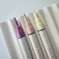 Organising Life Beautifully storage Organising Life Beautifully - Liquid Chalk Markers 3 Pack, Neutrals