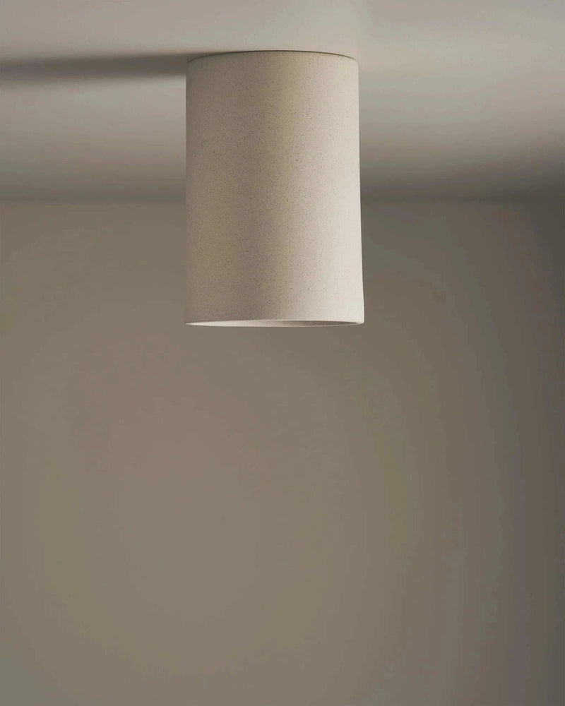 Robert Gordon Interiors Ceiling Light Robert Gordon Tall Cylinder Ceiling Light - Stone