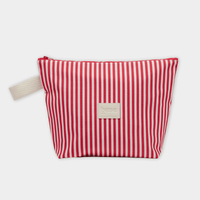 Base Supply Travel Bag Base Supply Wet Base Large Toiletry/Travel/Makeup Bag - Red Stripe