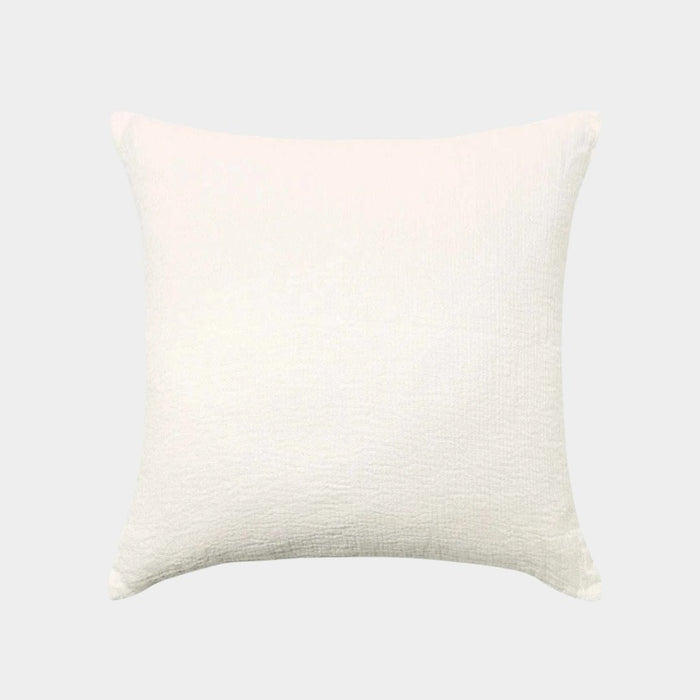 L&M Home Ava pure linen cushion in chalk | Norsu Interiors
