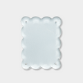norsu STUDIO Scalloped Magnetic Photo Frame, Blue Background (Fits 6 x 4 and 5 x 7")
