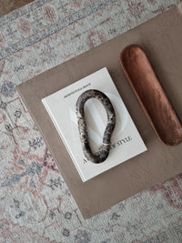 CoTheory Meridian Rope Sculpture - Brown Emperador