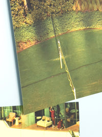 The Quiet Game Print with tropical volleyball design for kids' rooms and modern home decor