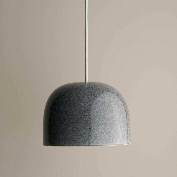 Robert Gordon Bell ceramic pendant light, storm | Norsu Interiors