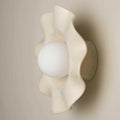 Robert Gordon Pearl Ceramic Wall Sconce Light, Poppyseed