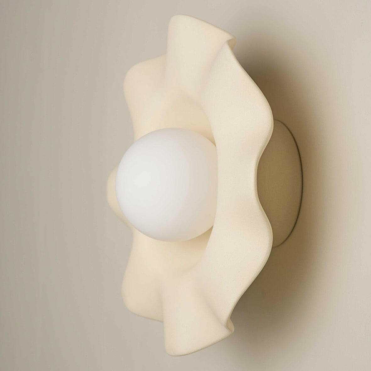 Robert Gordon Interiors Wall Sconce Robert Gordon Pearl Wall Sconce, Bone