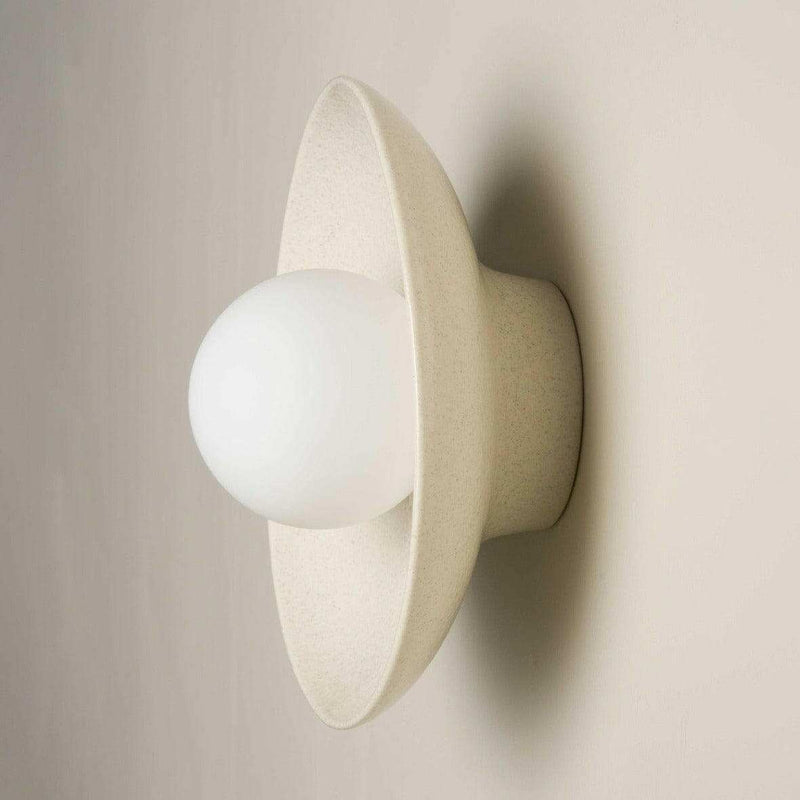 Robert Gordon Interiors Wall Sconce Robert Gordon Dish Wall Sconce, Poppyseed