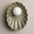 Robert Gordon Oyster Ceramic Sconce Light, Rivergum