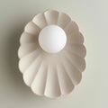 Robert Gordon Oyster Sconce Light, Stone