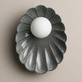 Robert Gordon Oyster Ceramic Sconce Light, Storm