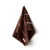 Styleware Between The Lines Tea Towels - Mocha