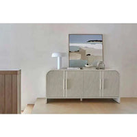 Globe West Buffet GlobeWest Chloe Channel Buffet - Bone