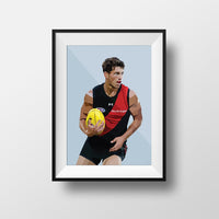 DG Designs Prints Dom Gauci Print - Archie Perkins, Powder Blue