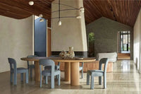 Globe West Dining Chairs Globe West Eleanor Dining Chair, Powder Blue
