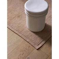 GlobeWest Hanson Round Stool in cherry ceramic glaze, versatile indoor and outdoor earthenware stool and side table.