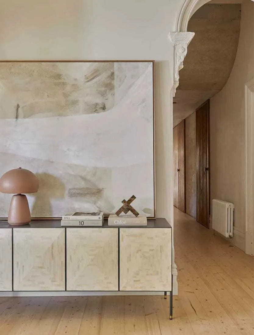 Globe West Lamps Globe West Easton Easton Arch Table Lamp - Clay