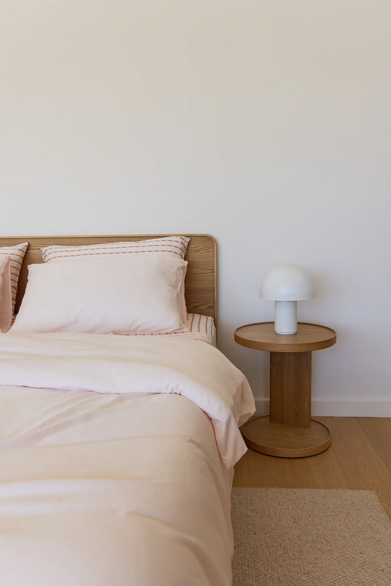 Mulberry Threads Maple Check Bamboo Sheet Set