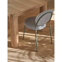 Globe West Dining Chairs Globe West Laylah Loop Dining Chair, Lagoon Speckle - Matt Green