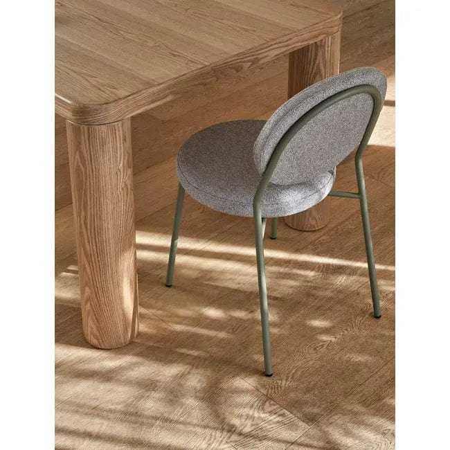 Globe West Dining Chairs Globe West Laylah Loop Dining Chair, Lagoon Speckle - Matt Green