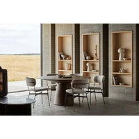 Globe West Dining Chairs GlobeWest Piccolo Dining Chair - Owl Speckle - Matt Syrah
