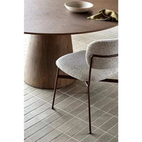 Globe West Dining Chairs GlobeWest Piccolo Dining Chair - Owl Speckle - Matt Syrah