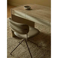 Globe West Dining Chairs GlobeWest Piccolo Spider Leg Office Chair - Carbon Tweed - Matt Graphite