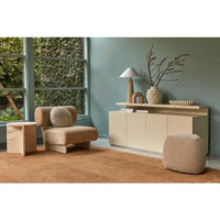 GlobeWest Forme Maya Vase - White