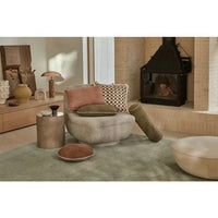 GlobeWest Forme Weave Vase - Wheat