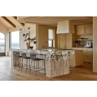 Hanson Contour Vase large beach-toned ceramic with flowing minimalist curves