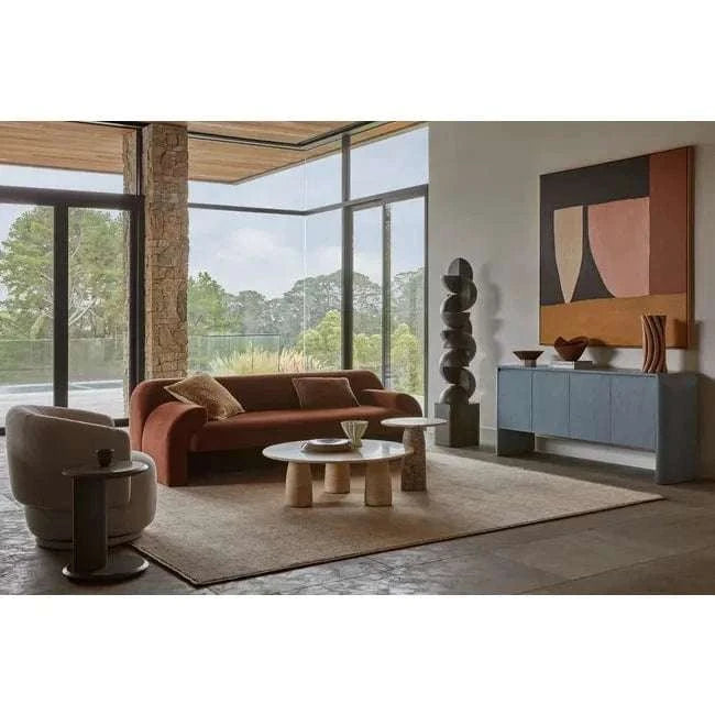 Norsu Interiors Alto Occasional Chair - Stone Tweed