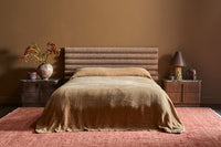 GlobeWest Easton Ledger Table Lamp - Wild Umber, styled in a room setting